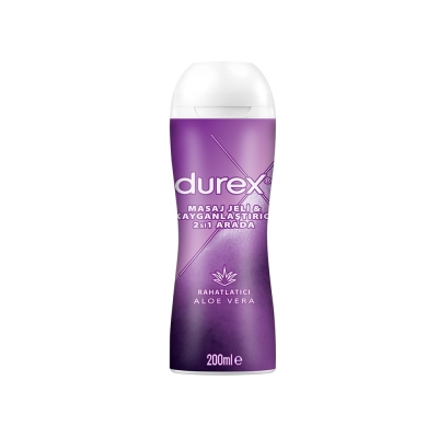 Durex Play 2si 1 Arada Aloe Vera Rahatlatıcı Etkili Jel 200 ml - Durex