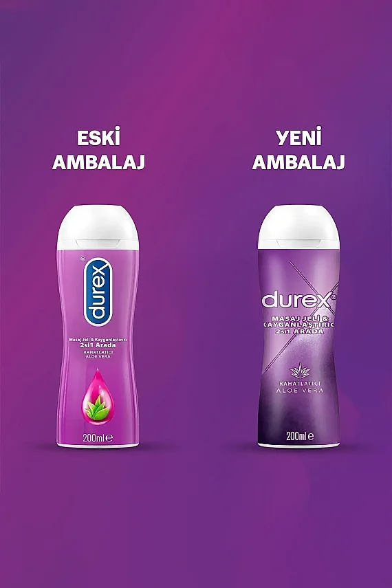 Durex Play 2si 1 Arada Aloe Vera Rahatlatıcı Etkili Jel 200 ml - 2