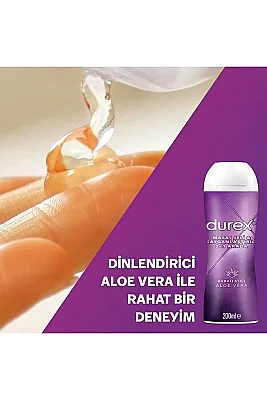 Durex Play 2si 1 Arada Aloe Vera Rahatlatıcı Etkili Jel 200 ml - 3