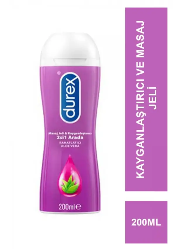 Outlet - Durex Play Aloe Vera 2'si 1 Arada Masaj Jeli 200 ml - 1