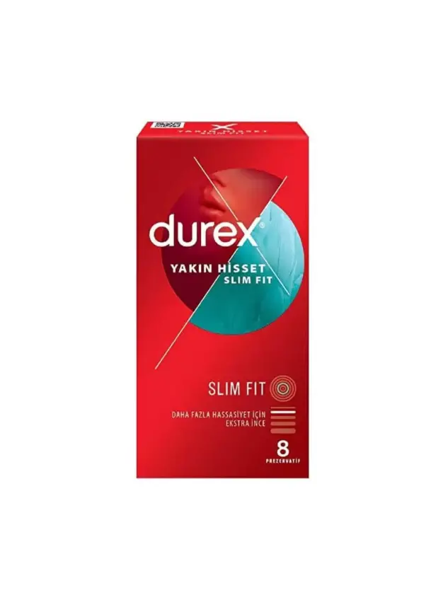 Durex Yakın Hisset Skin Fit 8 Adet Prezervatif - 1