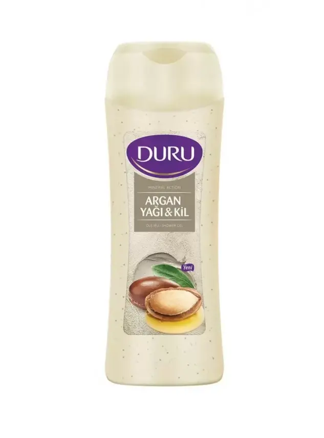 Duru Argan Yağı ve Kil Duş Jeli 450ml - 1