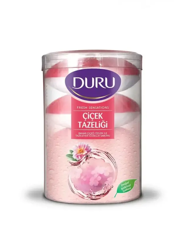Duru Çiçek Tazeliği Sabun 4x110g - 1