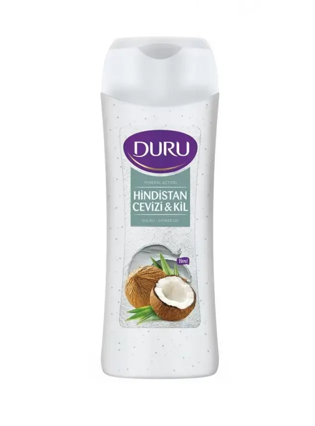 Duru Hindistan Cevizi ve Kil Duş Jeli 450ml - 1