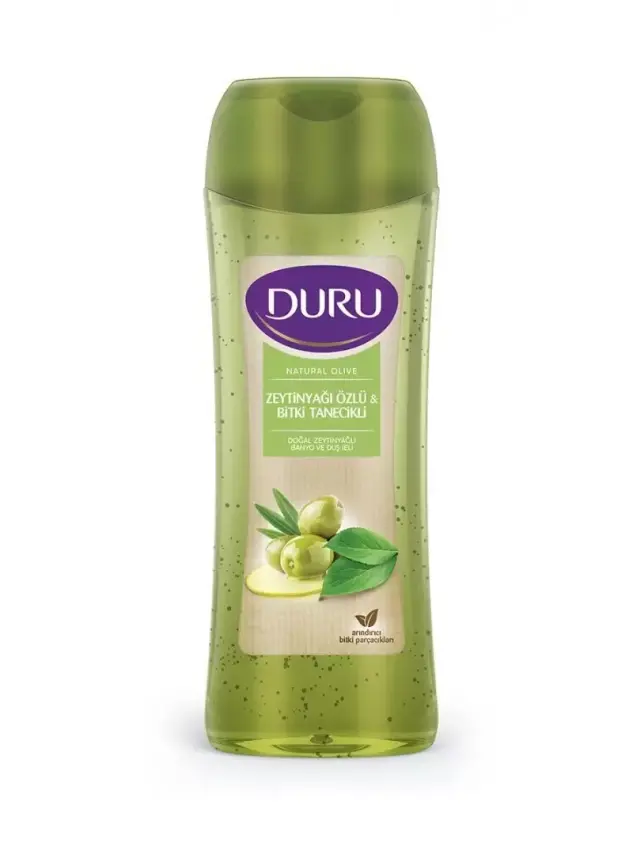 Duru Zeytinyağı Özlü ve Bitki Tanecikli Duş Jeli 450ml - 1