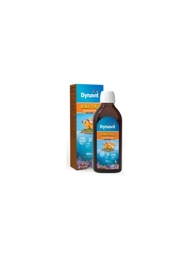 Dynavit Balık Yağı Portakal Aromalı 150 ml - 1