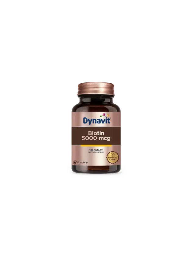 Dynavit Biotin 5000 mcg 100 Tablet - 1