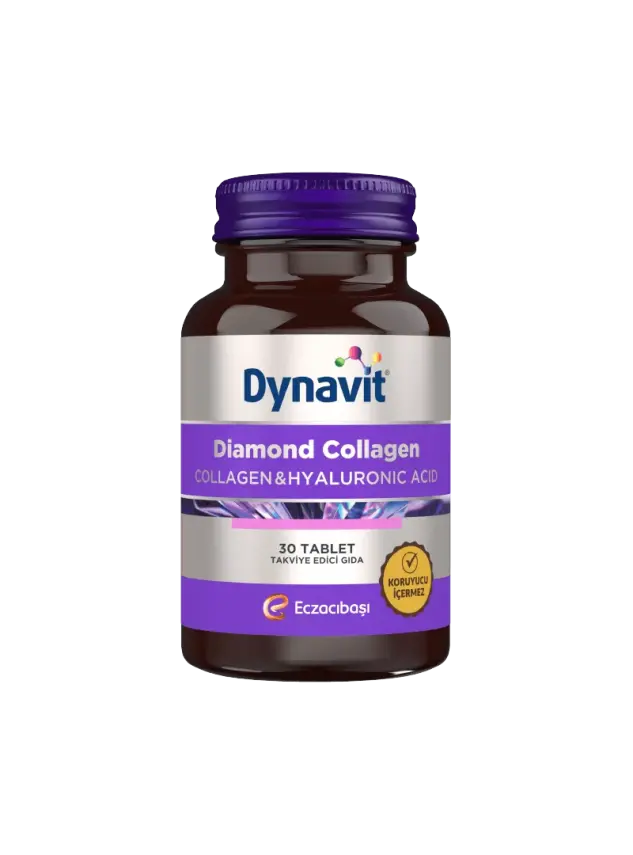 Dynavit Diamond Collagen & Hyaluronic Acid 30 Tablet - 1