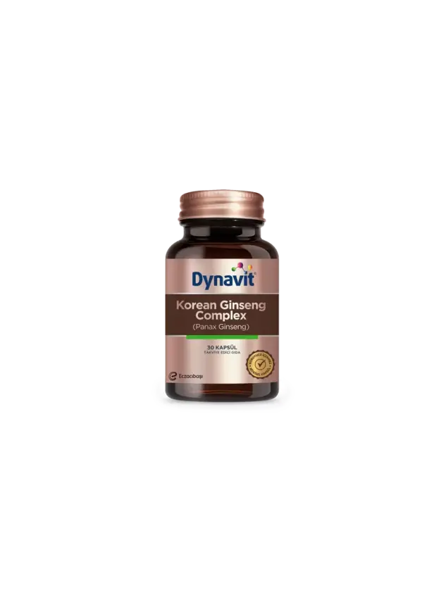 Dynavit Korean Ginseng Complex Panax Ginseng 30 Kapsül - 1
