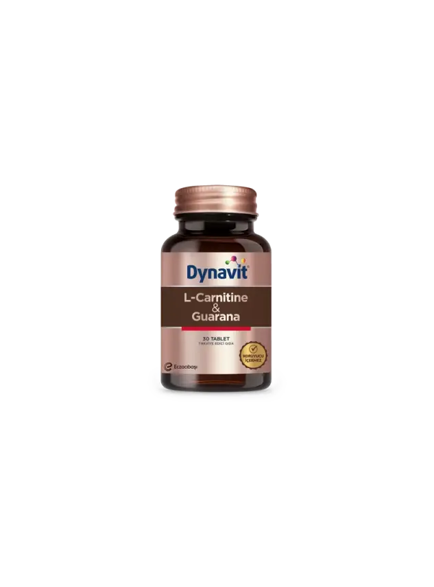 Dynavit L-Carnitine + Guarana 30 Tablet - 1