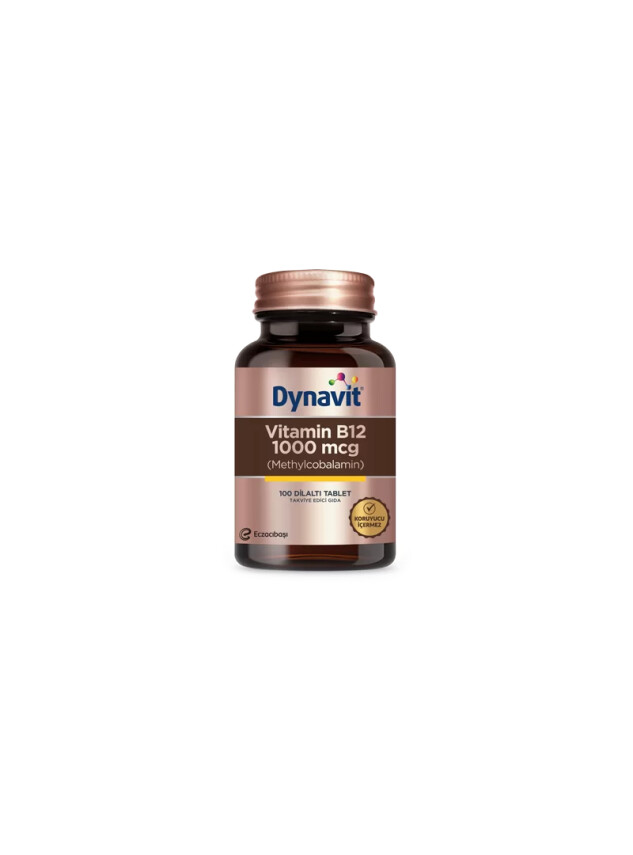 Dynavit Vitamin B12 1000mcg 100 Tablet - Eczacıbaşı