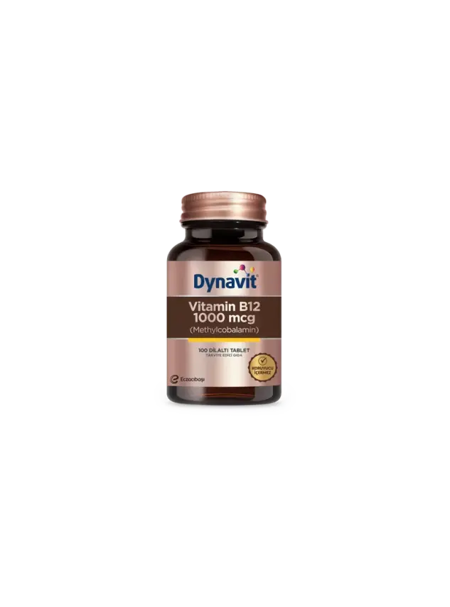 Dynavit Vitamin B12 1000mcg 100 Tablet - 1
