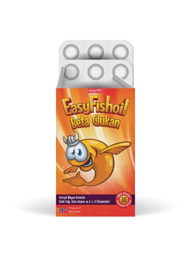 EasyVit EasyFishOil Beta Glukan 30 Tablet - 1