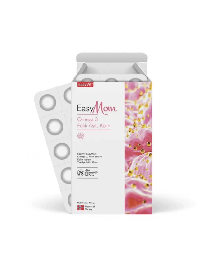 EasyVit EasyMom Çiğnenebilir 30 Jel Tablet - Easyvi̇t