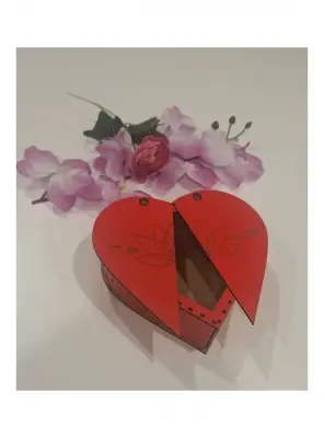 Ebruli Sanat Tasarım Özel Günler İçin Çok Amaçlı Hediyelik Kutu - 3