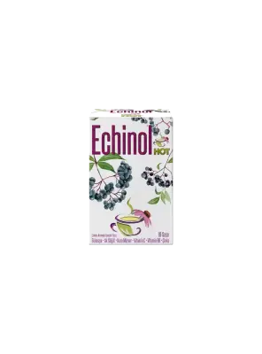 Echinol Hot Ekinezya - Kara Mürver - Limon Aromalı 10 Saşe - 1