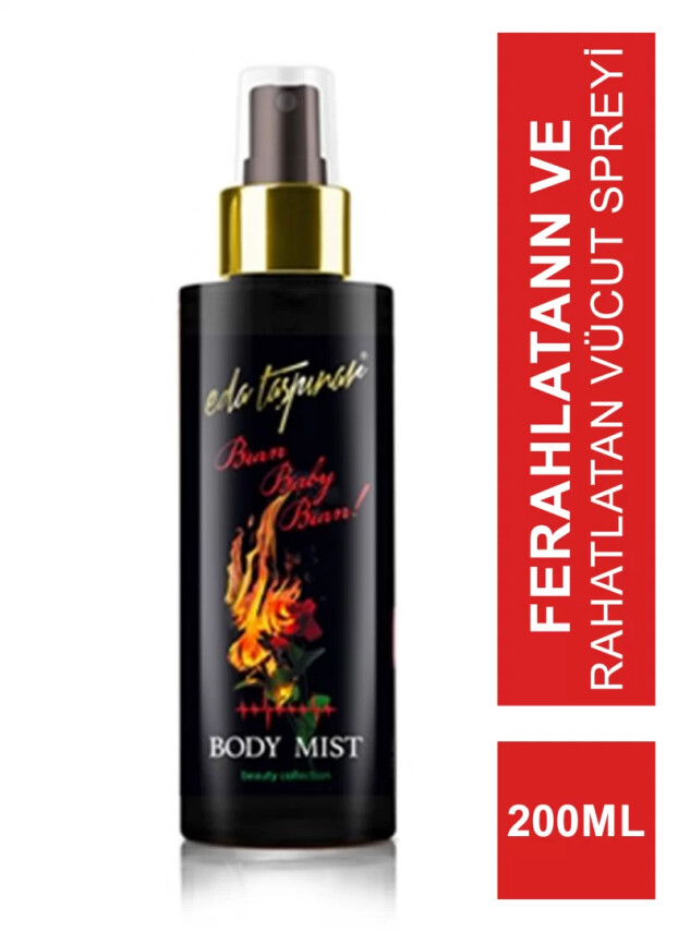 Eda Taşpınar Body Mist Burn Baby Burn Vücut Spreyi 200ml - Eda Taşpınar