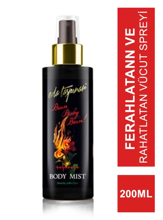 Eda Taşpınar Body Mist Burn Baby Burn Vücut Spreyi 200ml - 1