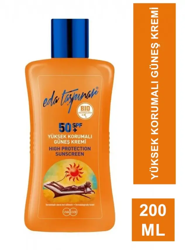 Eda Taşpınar Spf50+ Yüksek Korumalı Güneş Kremi 200 ml - 2