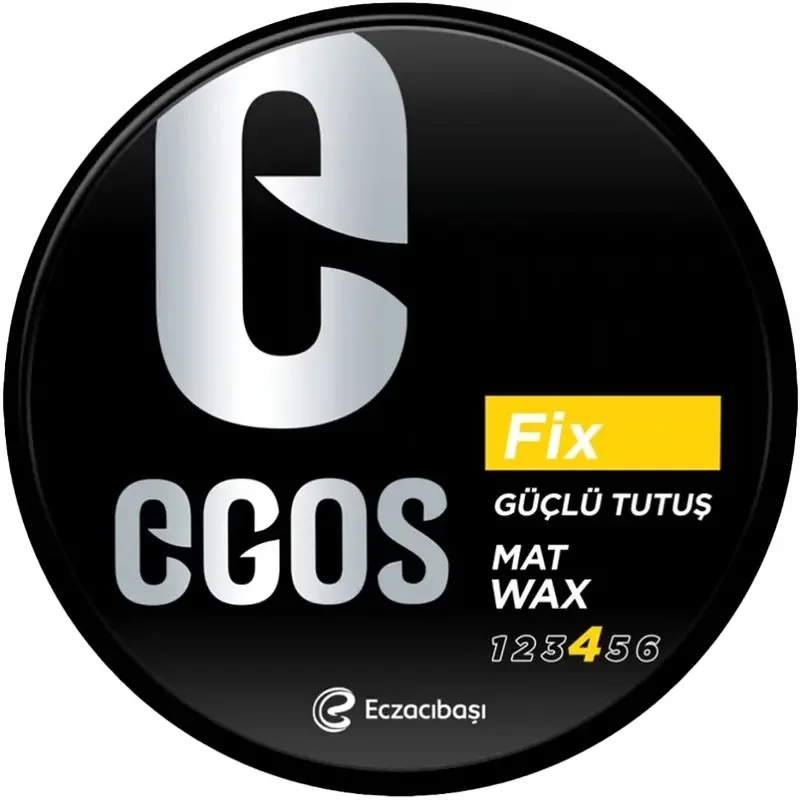 Egos Fix Mat Wax - Güçlü Tutuş Saç Şekillendirici 100ml - 1