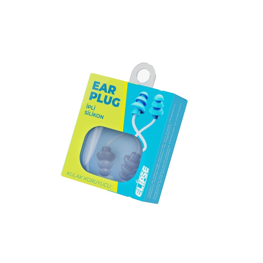 Elipse Kulak Tıkacı İpli Silikon 2li - 1