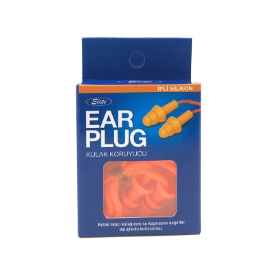 Elite İpli Silikon Kulak Tıkayıcı - Elite