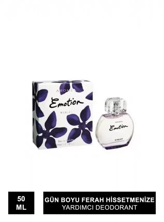 Emotion Violet Kadın Edt Parfüm 50 ml - 1