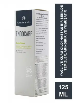 Endocare Aquafoam Yüz Temizleyici Köpük 125 ml - Heliocare