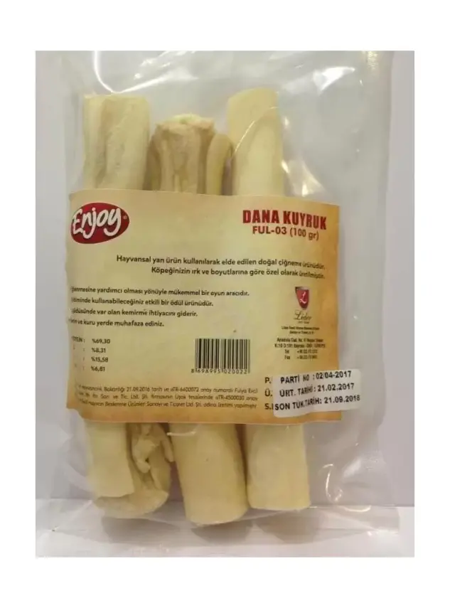 Enjoy Dana Kuyruk Köpek Ödülü 100 Gr - 1