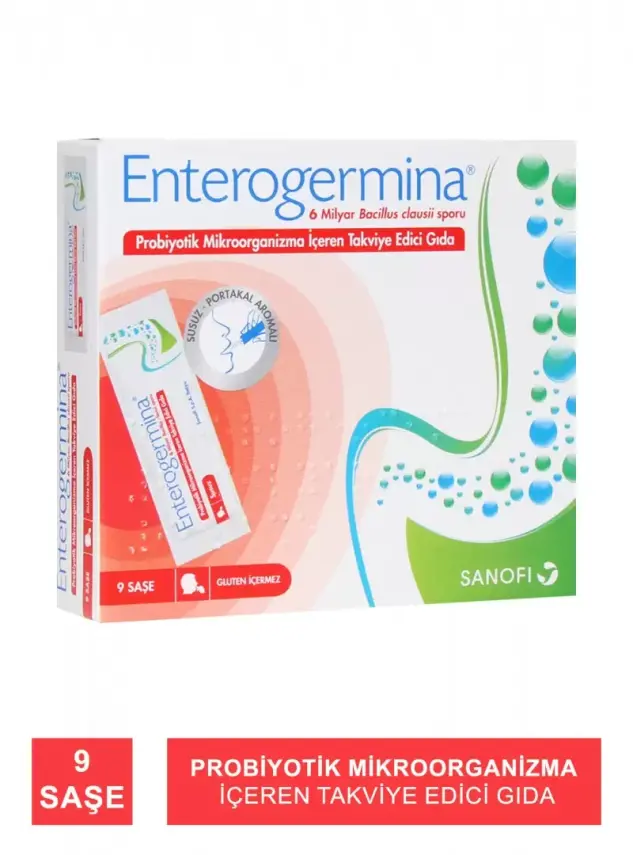 Enterogermina 6 Milyar Probiyotik Mikroorganizma İçeren 9 Şase - 1