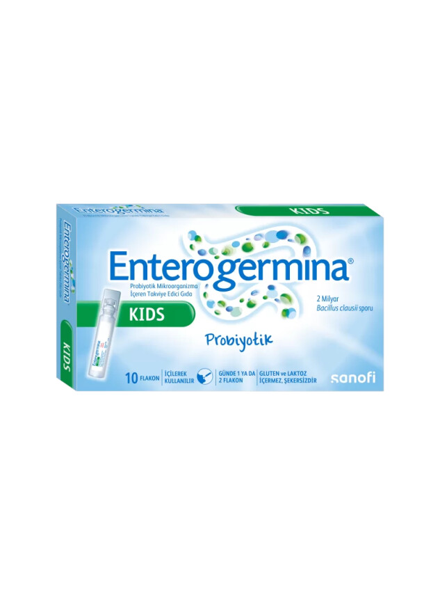 Enterogermina Kids 2-10 Yaş Probiyotik - 5 ml x 10 Flakon - - Enterogermina