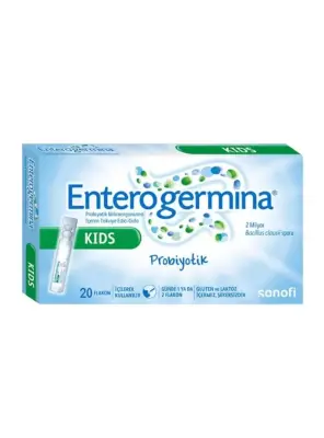 Enterogermina Kids 2-10 Yaş Probiyotik - 5 ml x 20 Flakon - - Enterogermina