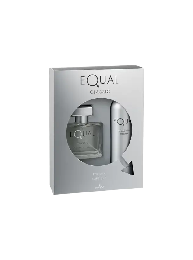 EQUAL Classic Erkek Parfüm Seti 75 ml EDT + 150 ml Deodorant - 1
