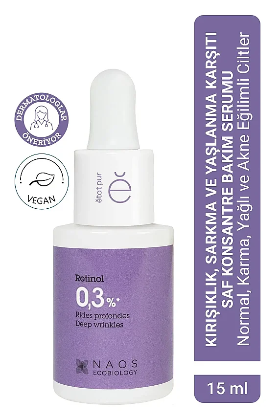 Etat Pur Pure Active Retinol %0,3 Konsantre Bakım Ürünü 15ml - 1