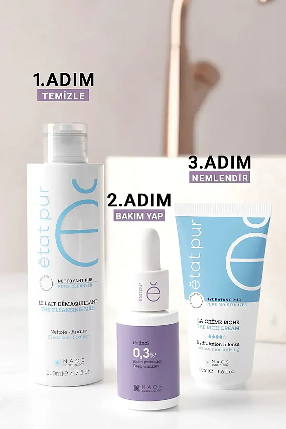 Etat Pur Pure Active Retinol %0,3 Konsantre Bakım Ürünü 15ml - 5