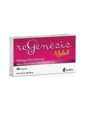 OUTLET - Exeltis Regenesis Max Omega-3 30 Kapsül - Exeltis
