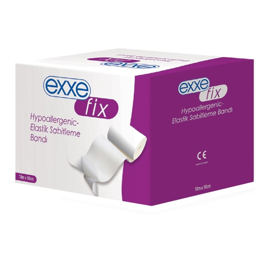 Exxe Fix Elastik Sabitleme Bandı 10 m x 10 cm - 1
