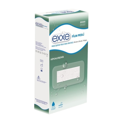 Exxe Seffaf Film Yara Örtüsü 10x25 cm - Tekli - Exxe