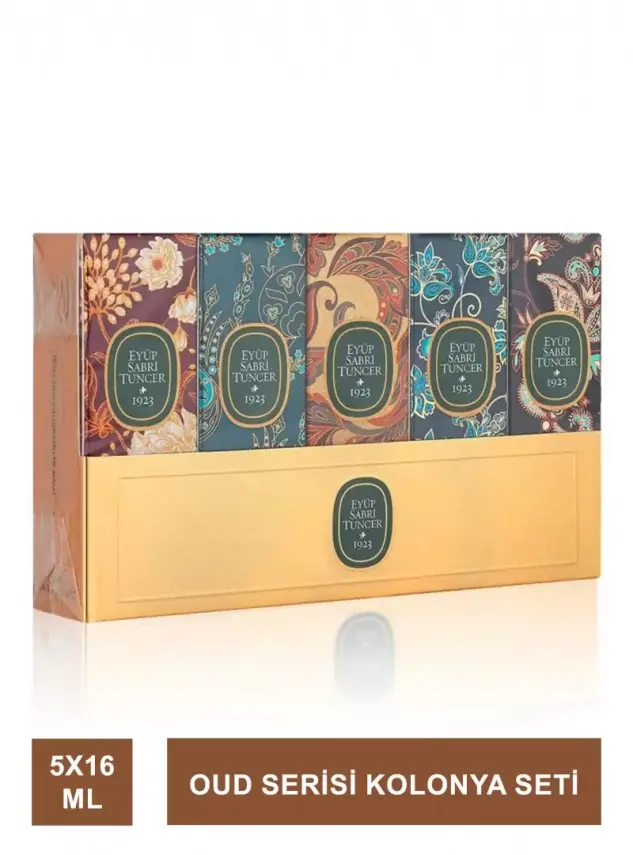 Eyüp Sabri Tuncer 5'li 16 ml Kolonya - Oud Serisi - 3