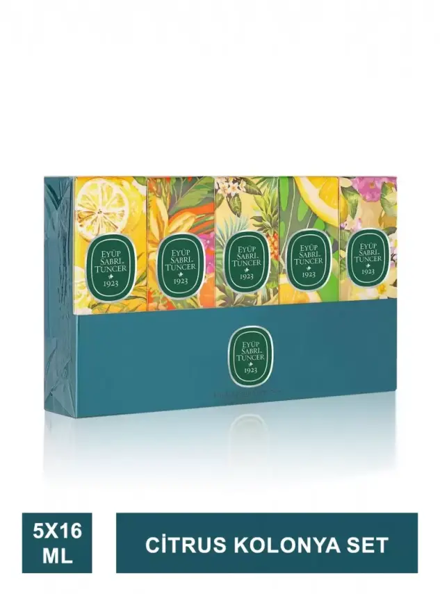 Eyüp Sabri Tuncer 5'li 16 ml Kolonya Set Citrus - 2