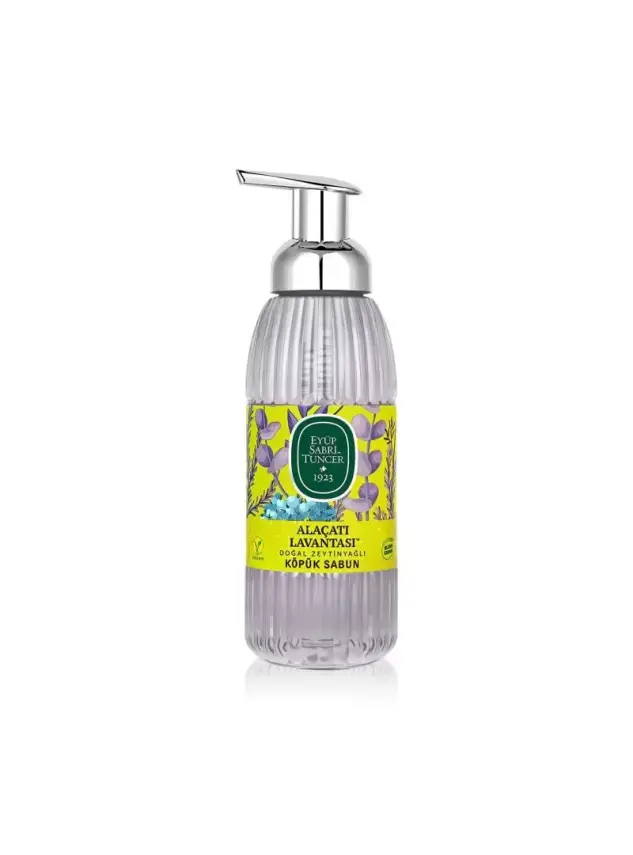 Eyüp Sabri Tuncer Alaçatı Lavantası Doğal Zeytinyağlı Köpük Sabun 500 ml - 1