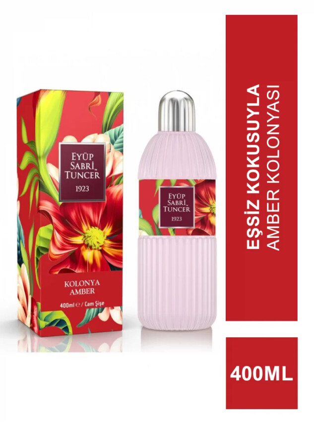 Eyüp Sabri Tuncer Amber Kolonyası 400ml Cam Şişe - Eyüp Sabri Tuncer