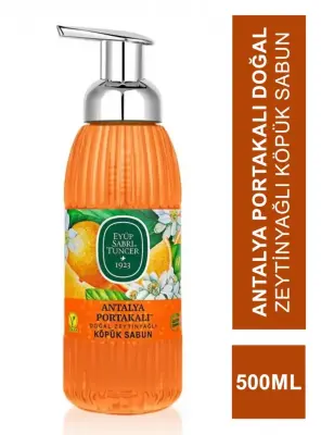 Eyüp Sabri Tuncer Antalya Portakalı Doğal Zeytinyağlı Köpük Sabun 500 ml - 2