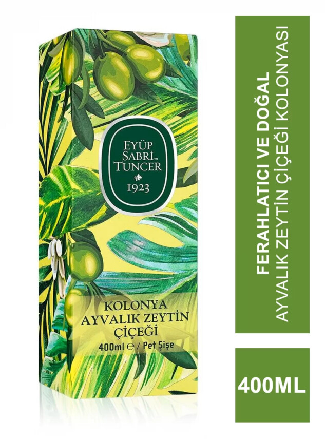 Eyüp Sabri Tuncer Ayvalık Zeytin Çiçeği Kolonyası 400ml Pet Şişe - Eyüp Sabri Tuncer