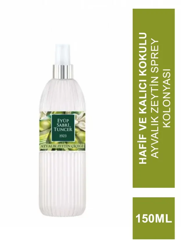 Eyüp Sabri Tuncer Ayvalık Zeytin Çiçeği Kolonyası Sprey 150 ml - 1