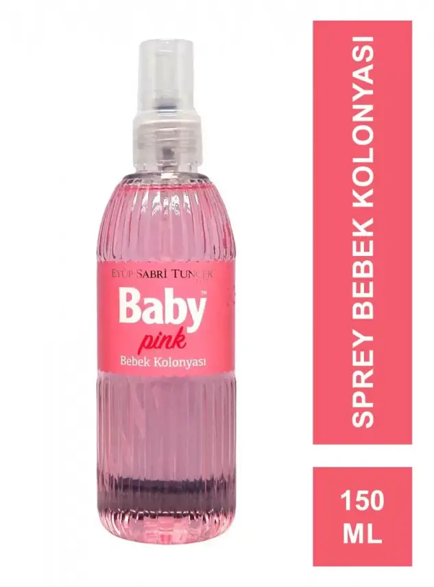 Eyüp Sabri Tuncer Bebek Kolonyası Sprey - Pembe - 150 ml - 1