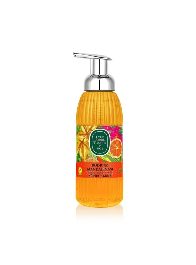 Eyüp Sabri Tuncer Bodrum Mandalinası Doğal Zeytinyağlı Köpük Sabun 500 ml - 1