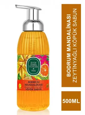 Eyüp Sabri Tuncer Bodrum Mandalinası Doğal Zeytinyağlı Köpük Sabun 500 ml - 2