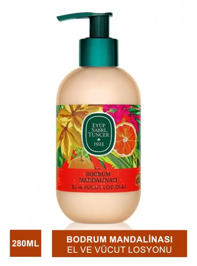 Eyüp Sabri Tuncer Bodrum Mandalinası El ve Vücut Losyonu 280 ml - 2
