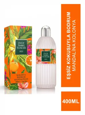 Eyüp Sabri Tuncer Bodrum Mandalinası Kolonyası 400ml Cam Şişe - 1